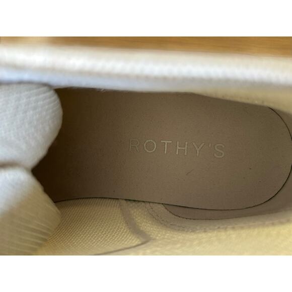 Rothy's Women's The High Top Sneaker in Sand Dune Size 11 NEW CreamTan - Picture 6 of 11